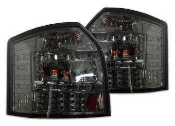 Audi A4 B6 Avant 01 04 Lampy Tył Led Smoke