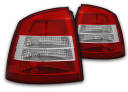 OPEL ASTRA G 97-04 3D/5D LAMPY TYLNE RED WHITE
