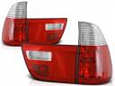 BMW X5 E53 99-06 LAMPY TYŁ CLEAR RED WHITE