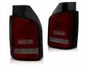 VW T5 TRANSPORTER 10-15 LAMPY LED BAR RED SMOKE SEQ