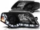 VW PASSAT B6 3C 05-10 Lampy przód Black DAYLIGHT LED